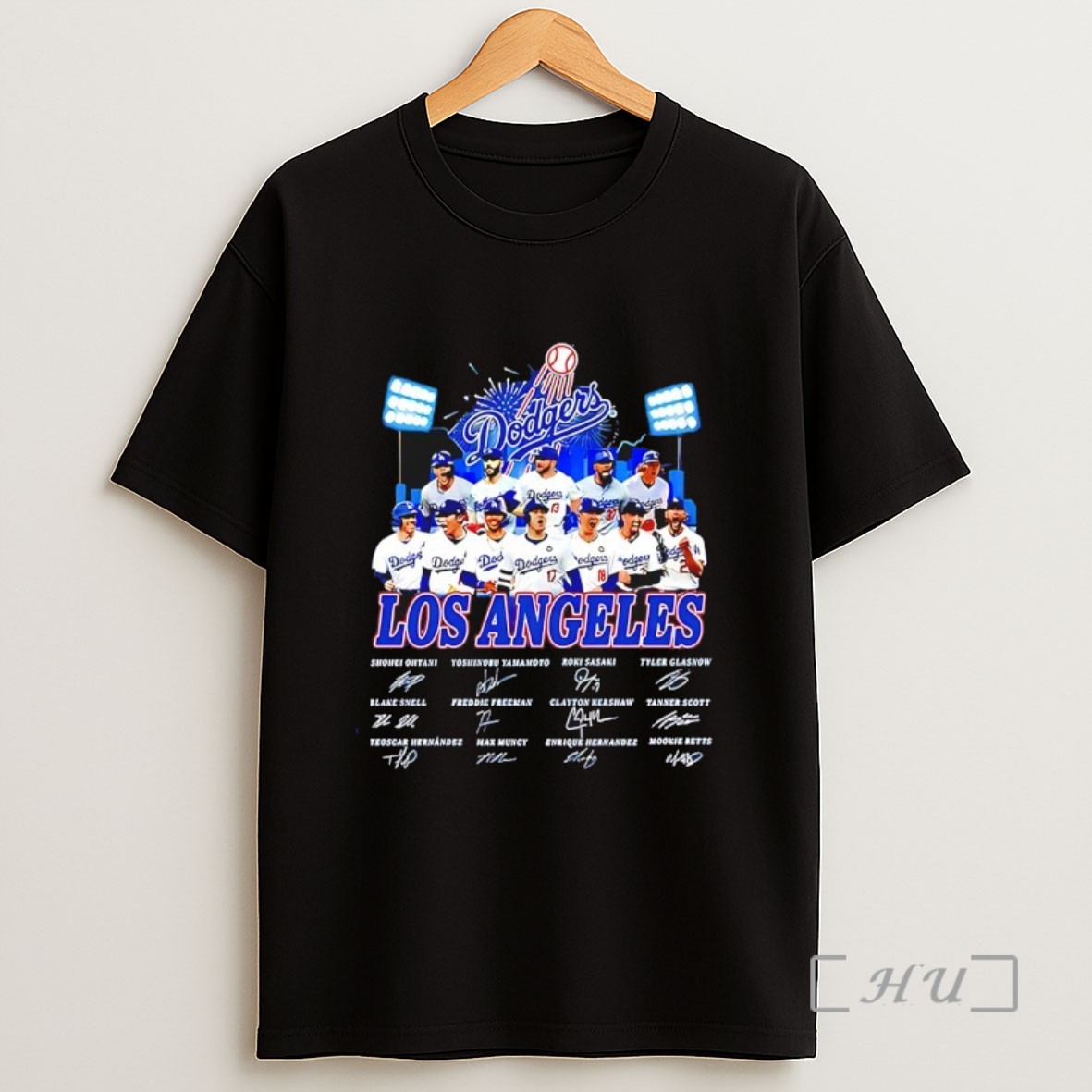 Officials Los Angeles Dodgers 2025 Nlcs Champions Players Signature Sweatshirt Tee Shirt