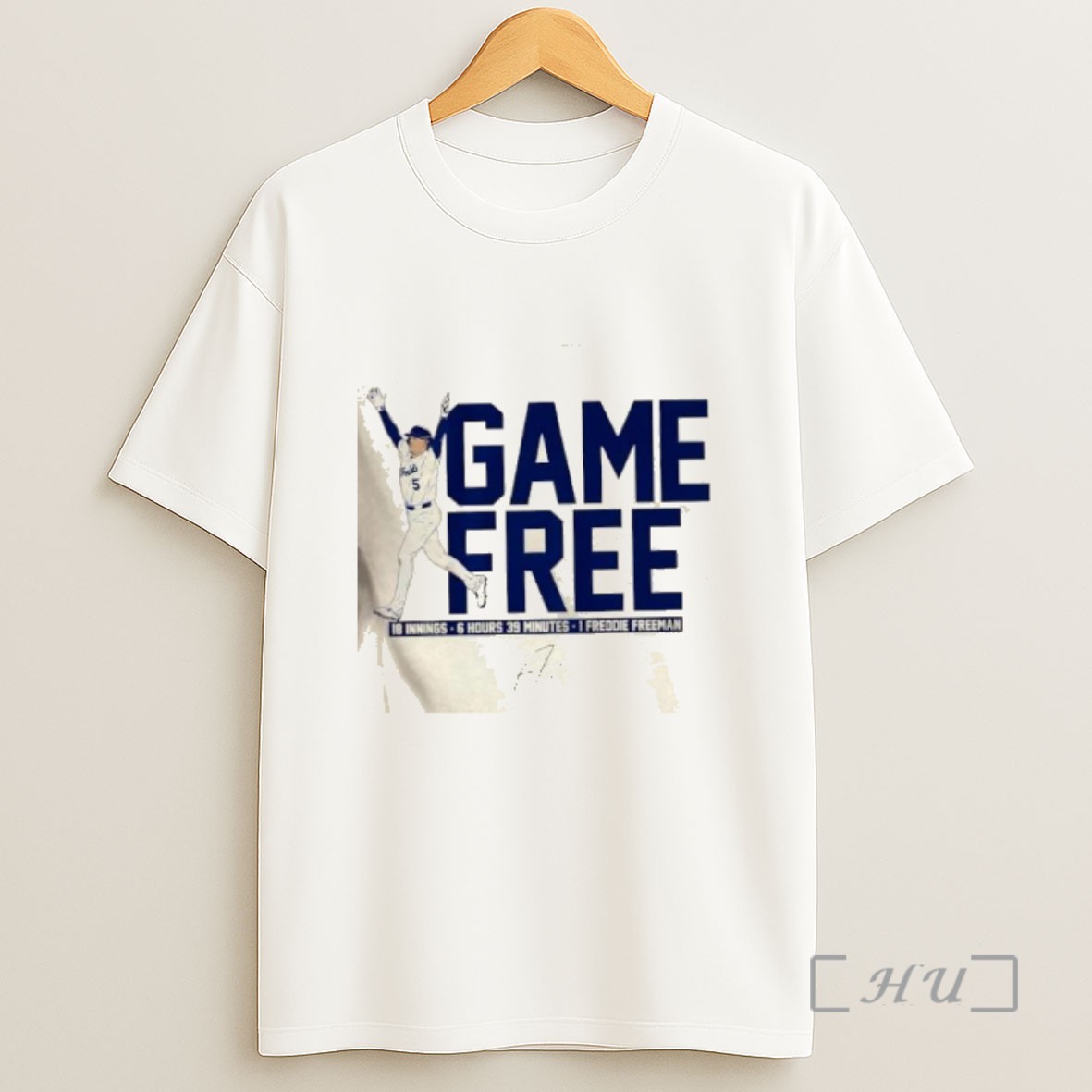 Officials Los Angeles Dodgers Freddie Freeman Game Free Walk Off Signature Sweatshirt Tee Shirt
