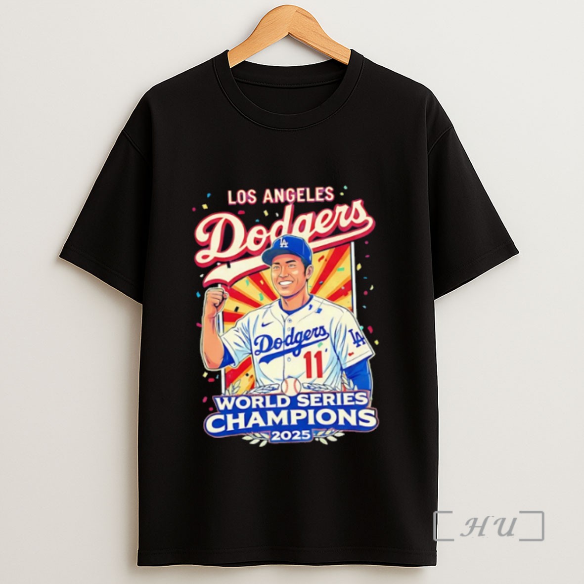 Officials Los Angeles Dodgers Roki Sasaki 2025 World Series Champions Sweatshirt Tee Shirt