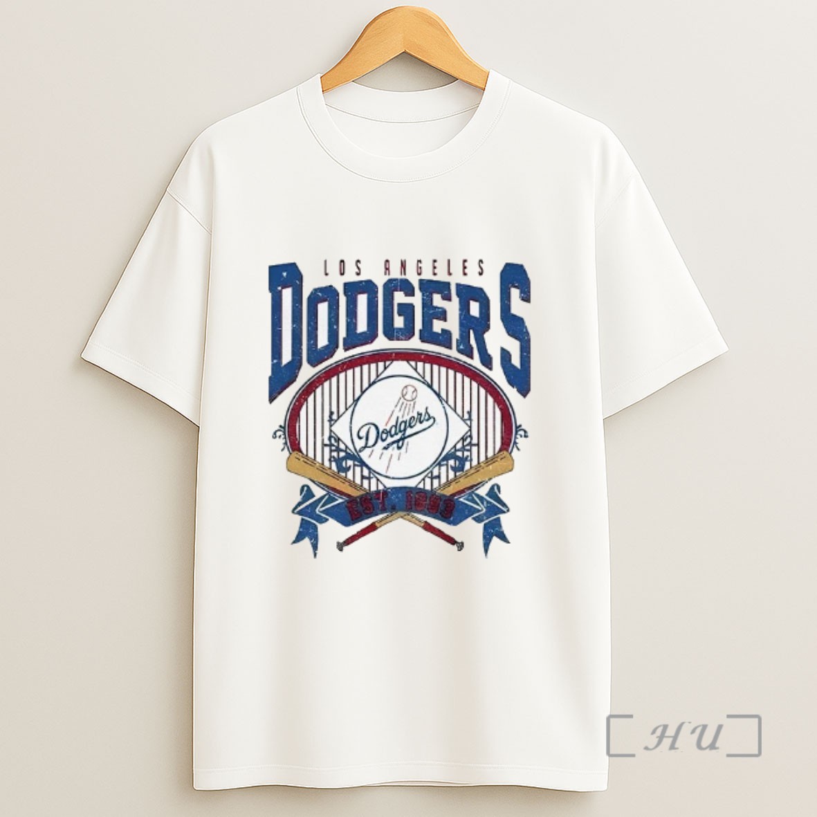 Officials Los Angeles Dodgers Vintage 90s Baseball Team Est 1883 Sweatshirt Tee Shirt