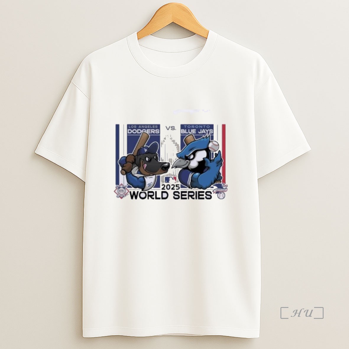Officials Los Angeles Dodgers Vs Toronto Blue Jays Mascot 2025 World Series Sweatshirt Tee Shirt