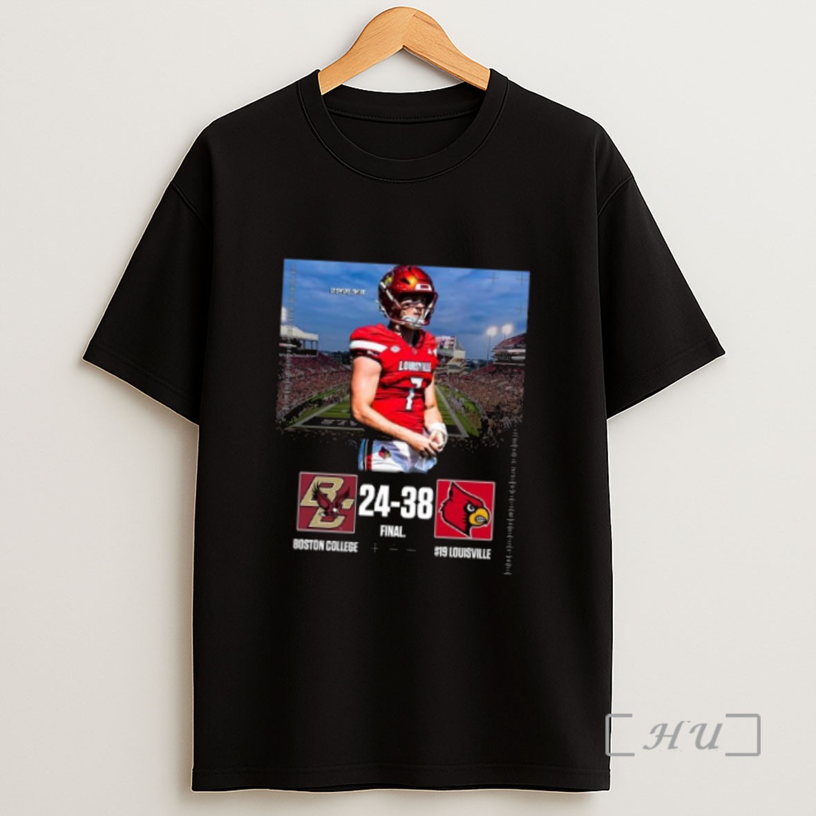 Officials Louisville Cardinals Wins 38 24 Boston College 2025 Gameday Football Sweatshirt Tee Shirt