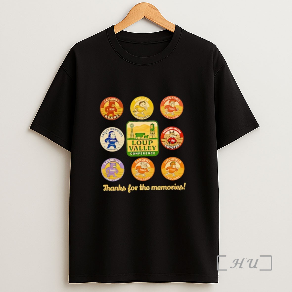 Officials Loup Valley Conference Thanks For The Memories Sweatshirt Tee Shirt