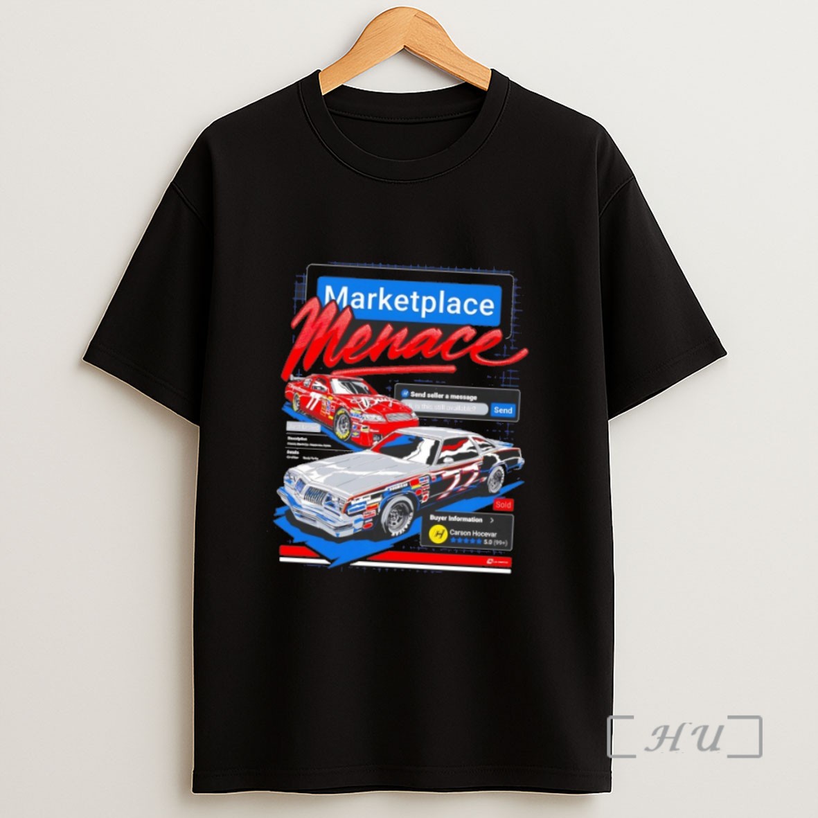 Officials Marketplace Menace Carson Hocevar Nascar Sweatshirt Tee Shirt