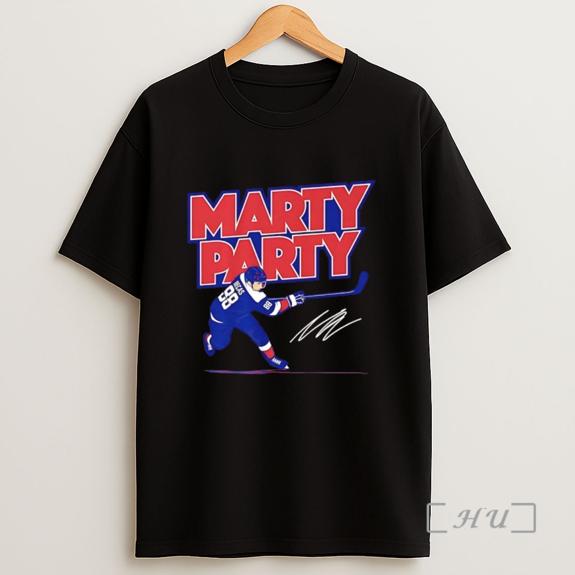 Officials Martin Necas Colorado Avalanche Hockey Marty Party Signature Sweatshirt Tee Shirt