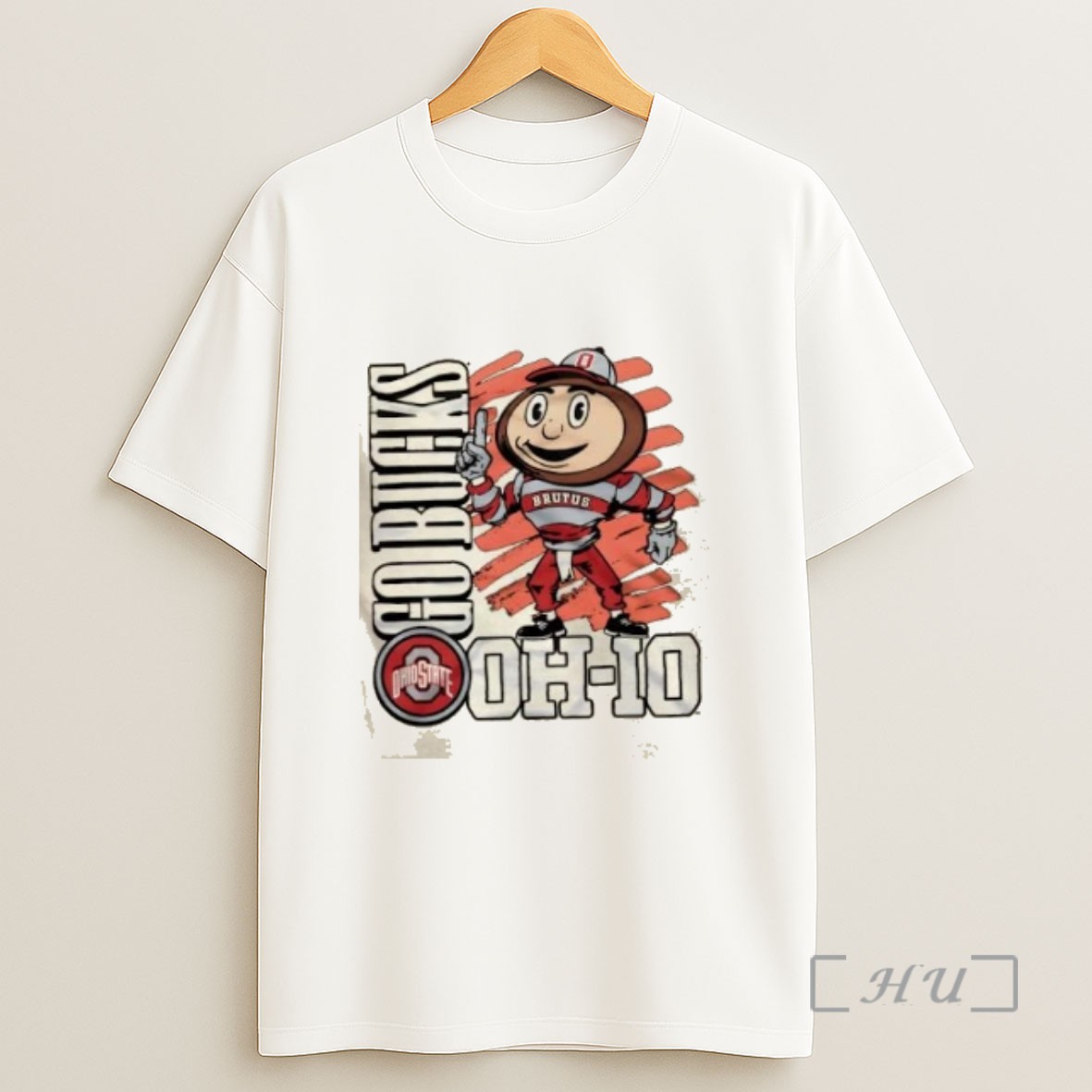 Officials Mascot Ohio State Brutus Go Bucks Oh Io Sweatshirt Tee Shirt