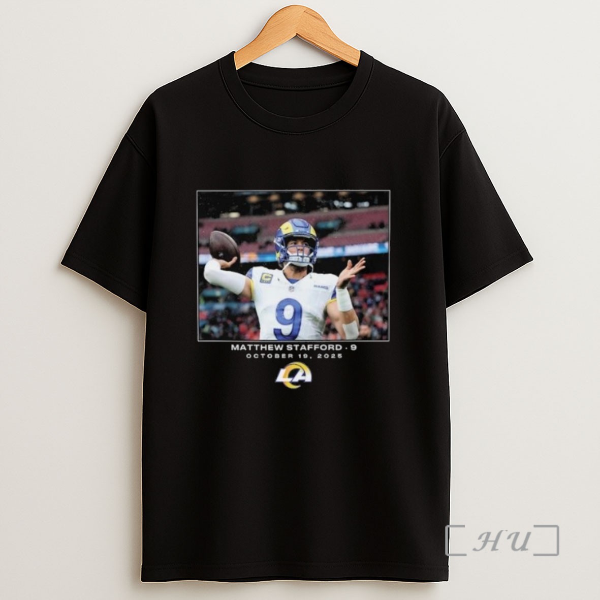 Officials Matthew Stafford Los Angeles Rams Nfl Flash Features Week 7 Long Sleve Sweatshirt Tee Shirt