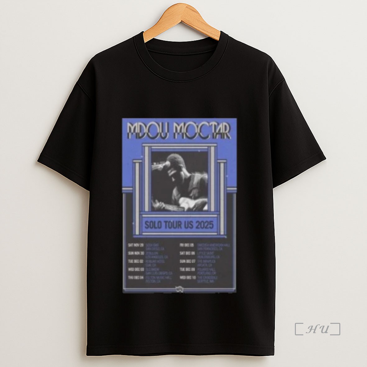 Officials Mdou Moctar Solo New Tour Us 2025 Sweatshirt Tee Shirt