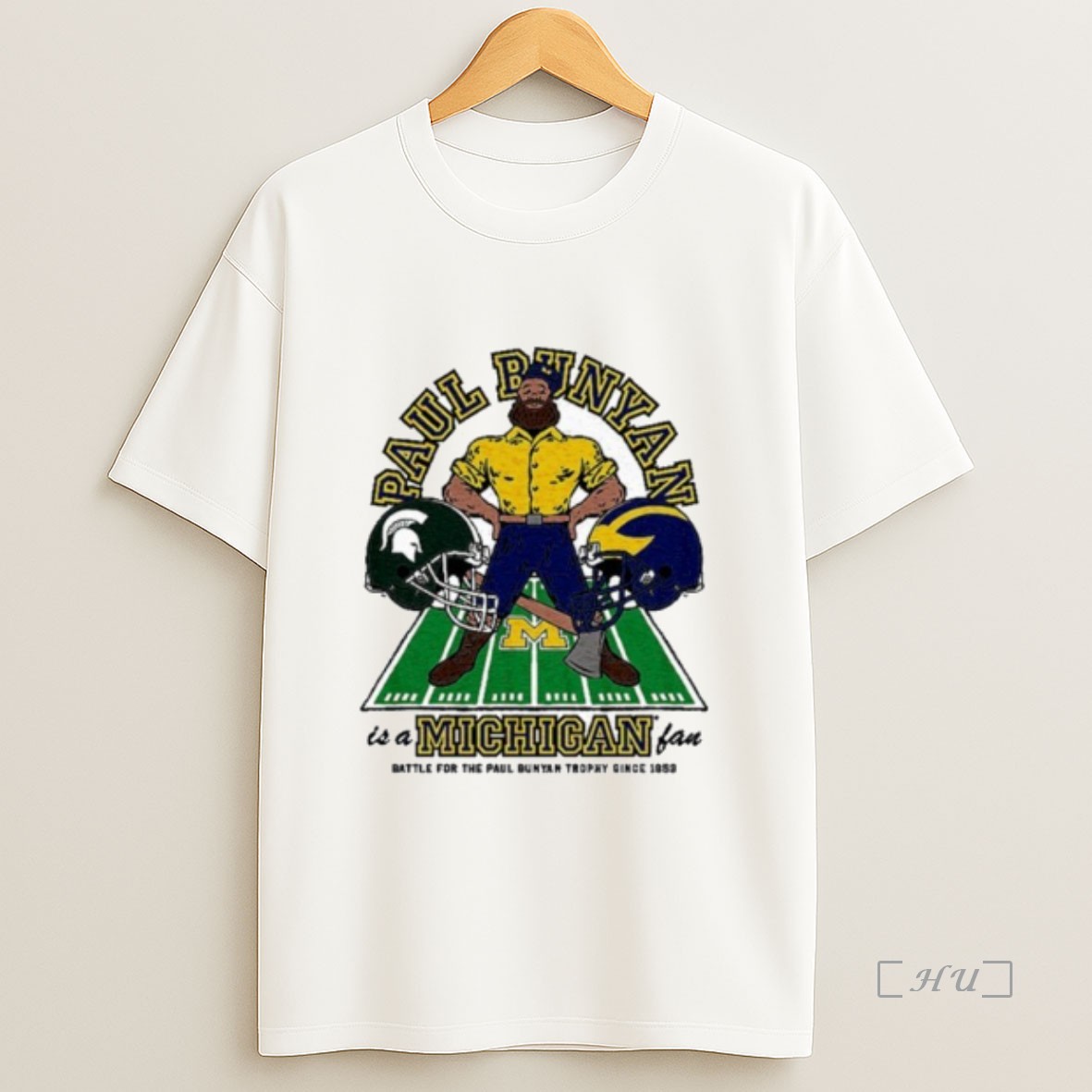 Officials Michigan Wolverines Vs Michigan State Paul Bunyan Is A Michigan Fan Sweatshirt Tee Shirt