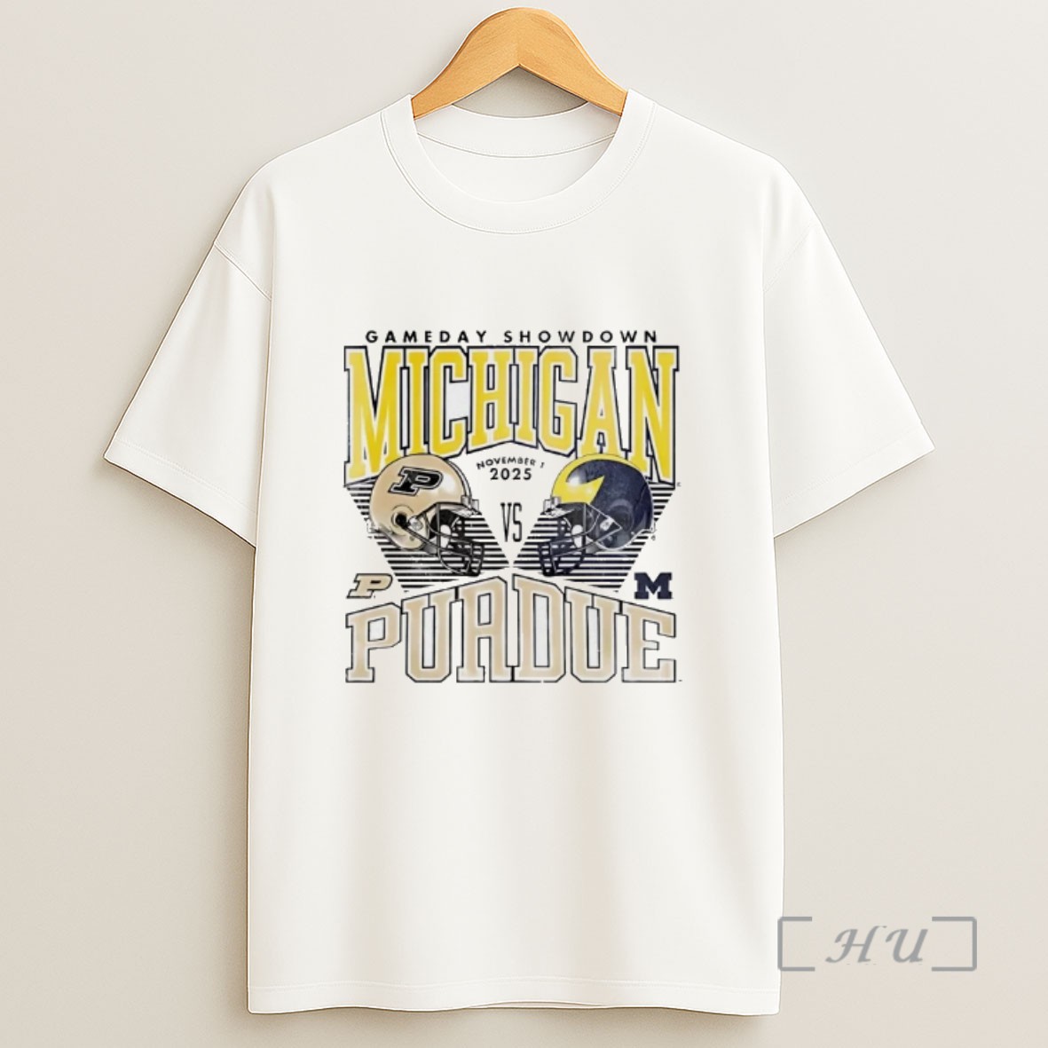 Officials Michigan Wolverines Vs Purdue Boilermakers Gameday Showdown 2025 Sweatshirt Tee Shirt