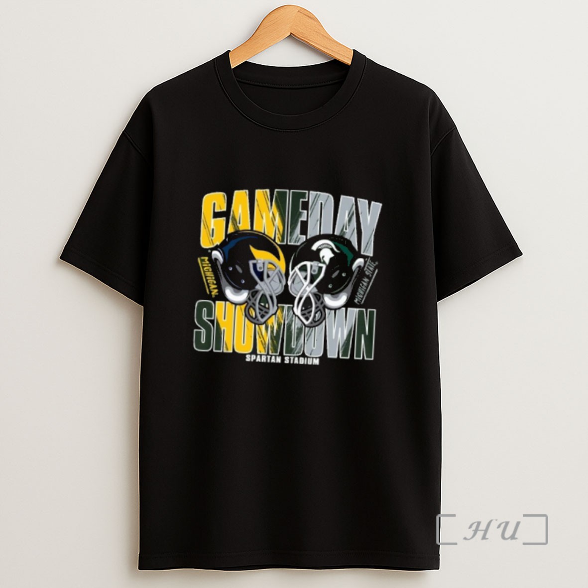 Officials Michigan Vs Michigan State Football 2025 Gameday Showdown Sweatshirt Tee Shirt