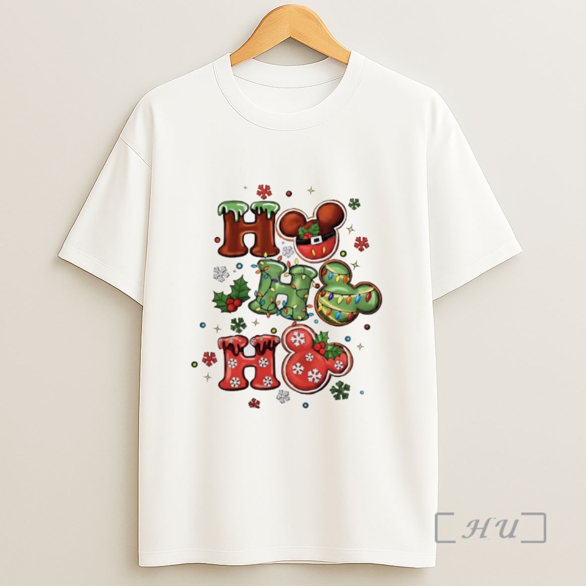 Officials Mickey And Friends Ho Ho Ho Merry Christmas 2025 Sweatshirt Tee Shirt