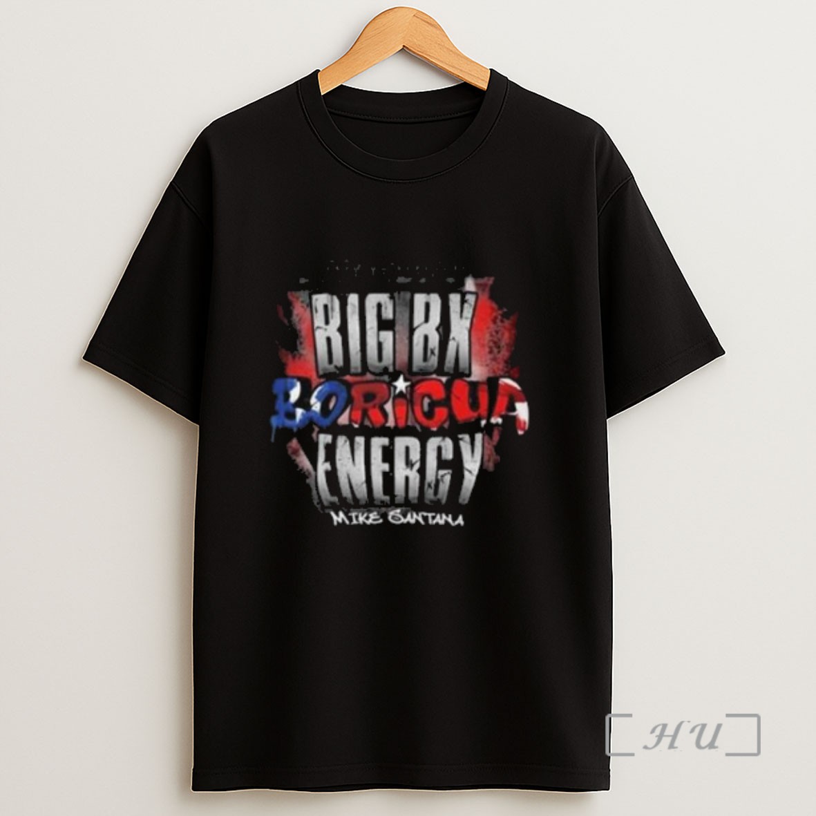 Officials Mike Santana Big Boricua Energy Long Sleve Sweatshirt Tee Shirt