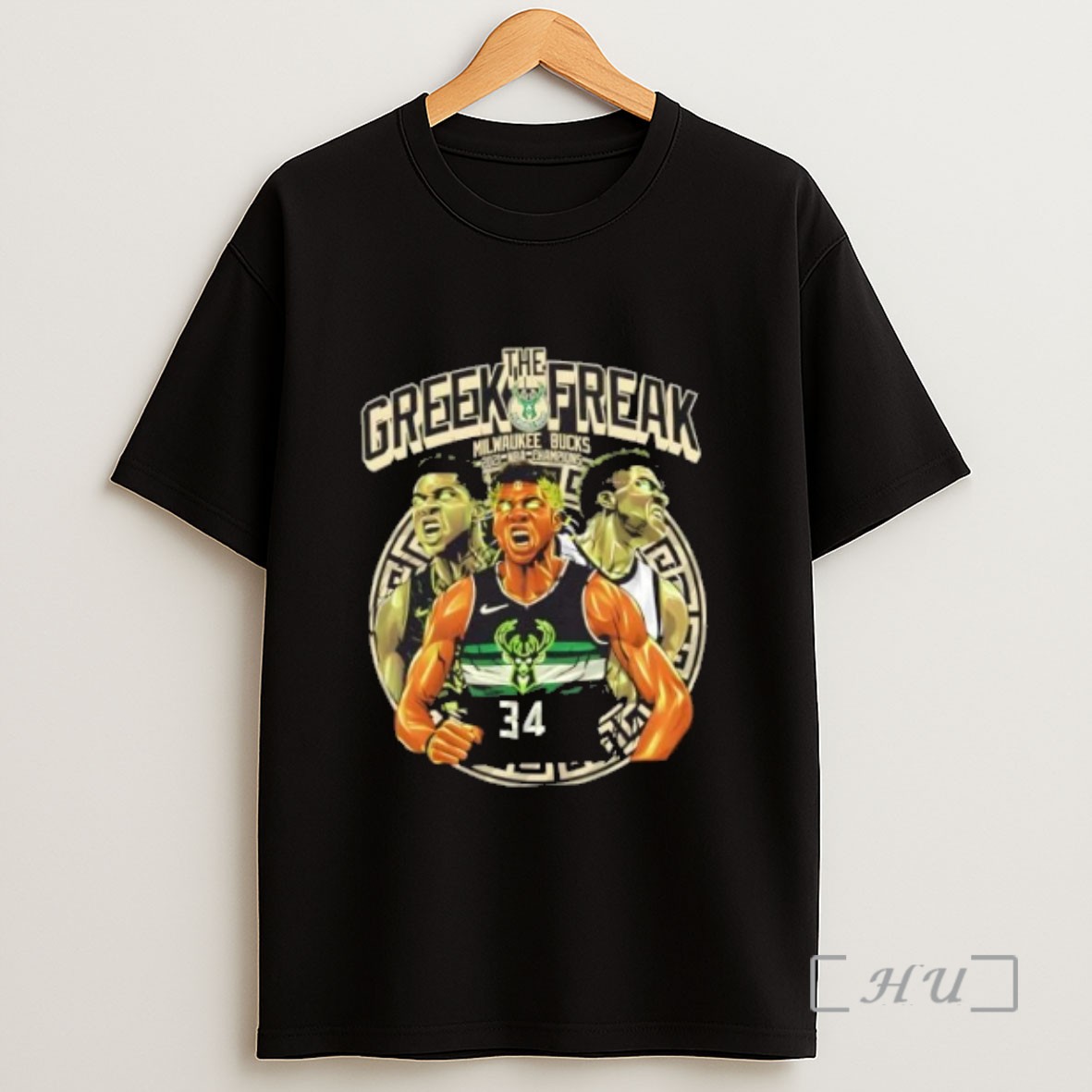 Officials Milwaukee Bucks Giannis Greek Freak Antetokounmpo Sweatshirt Tee Shirt