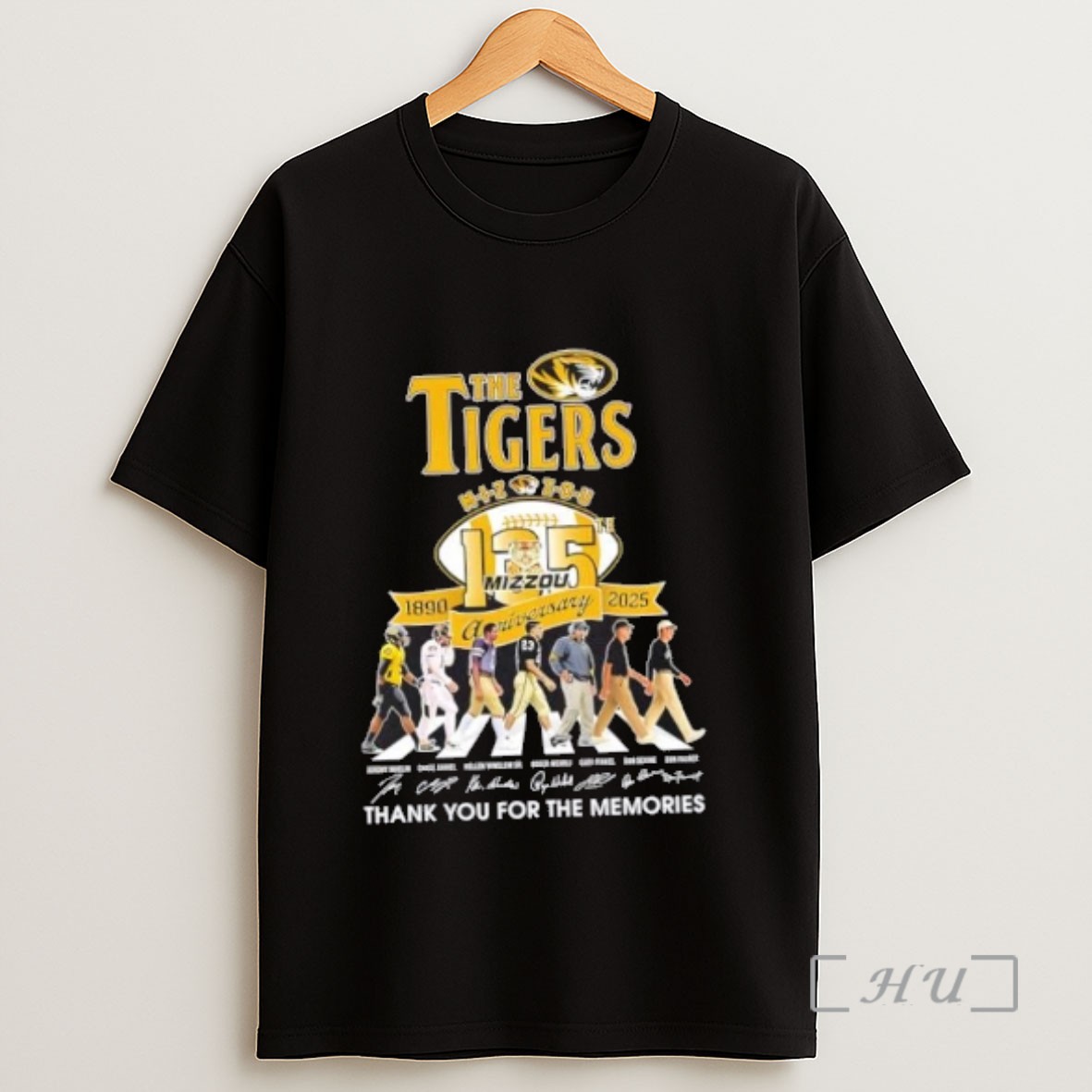 Officials Missouri Tigers 135 Anniversary 1890 2025 Don Faurot And Legends Thank You For The Memories Sweatshirt Tee Shirt