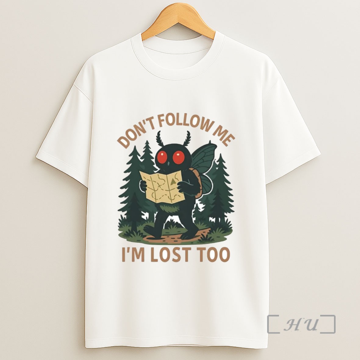 Officials Mothman Dont Follow Me Im Lost Too Sweatshirt Tee Shirt
