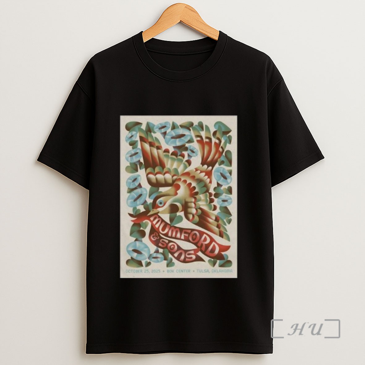 Officials Mumford And Sons October 25 2025 Tulsa Ok Long Sleve Sweatshirt Tee Shirt