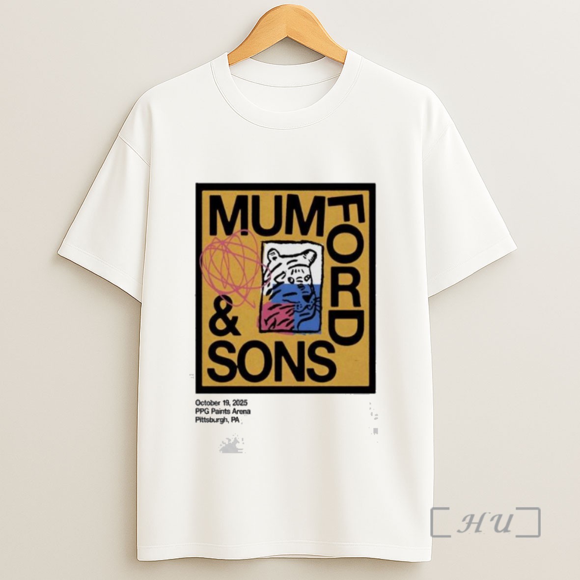 Officials Mumford And Sons Pittsburgh Pa October 19 2025 Sweatshirt Tee Shirt