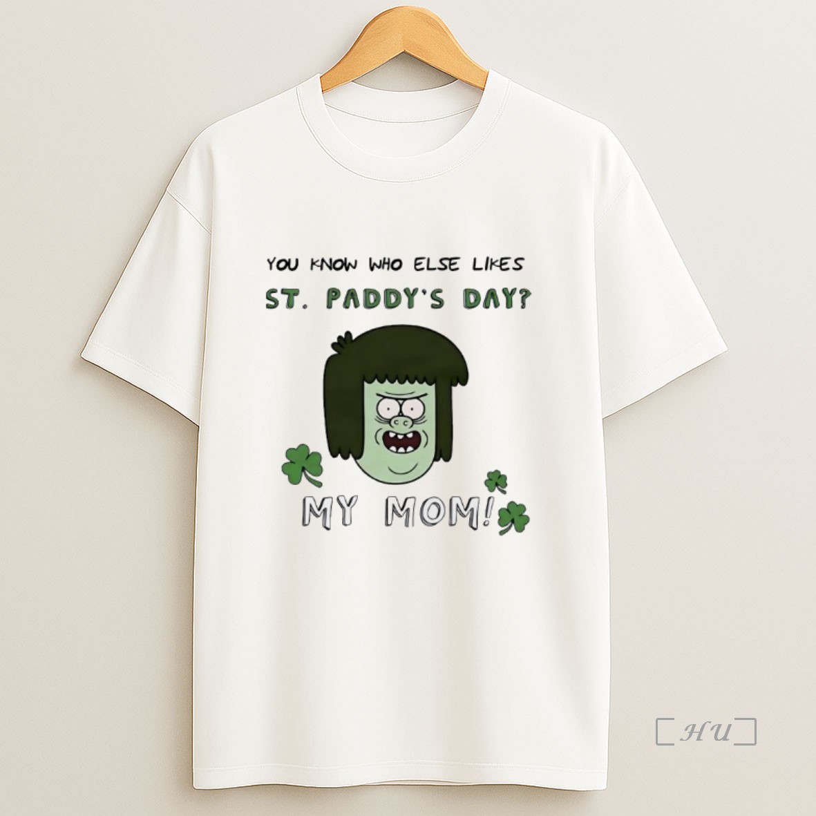 Officials Muscle Man Regular Show You Know Who Else Likes St Paddys Day My Mom Sweatshirt Tee Shirt