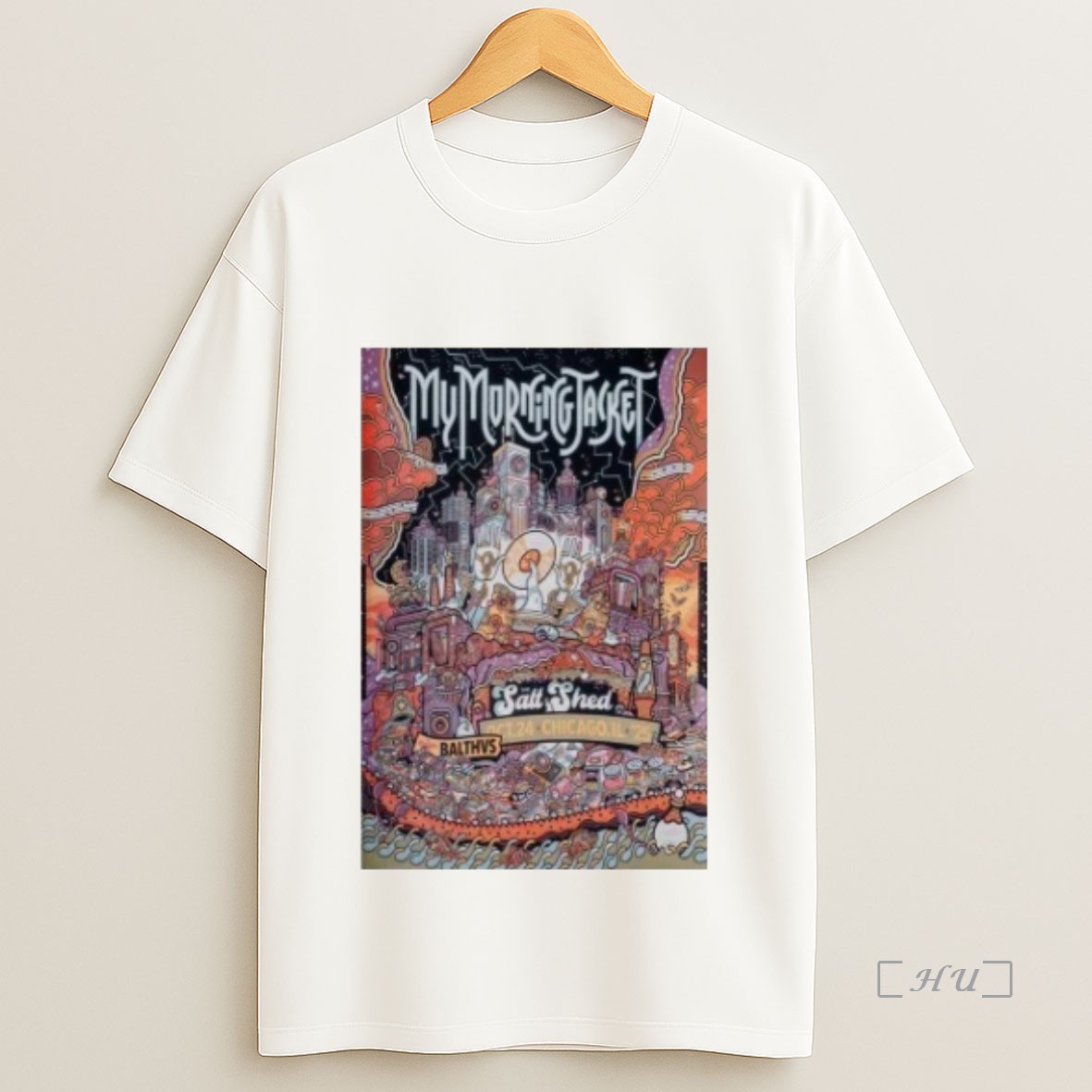Officials My Morning Jacket 10 24 2025 Chicago Il Sweatshirt Tee Shirt