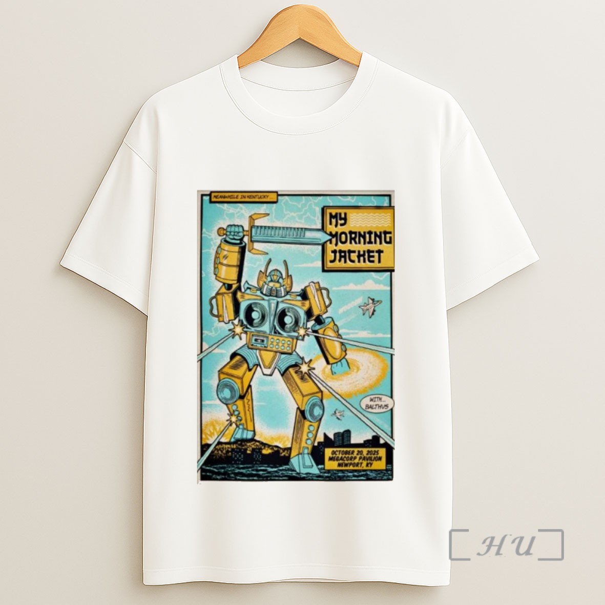 Officials My Morning Jacket Megacorp Pavilion In Newport Ky Oct 20 2025 Sweatshirt Tee Shirt