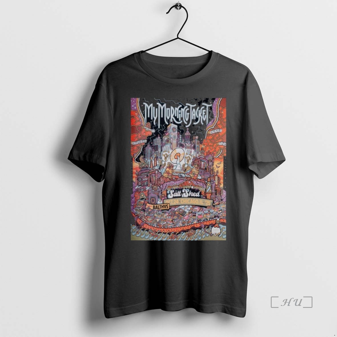 Officials My Morning Jacket The Salt Shed In Chicago Il Oct 24 2025 T Shirt Sweater Hoodie