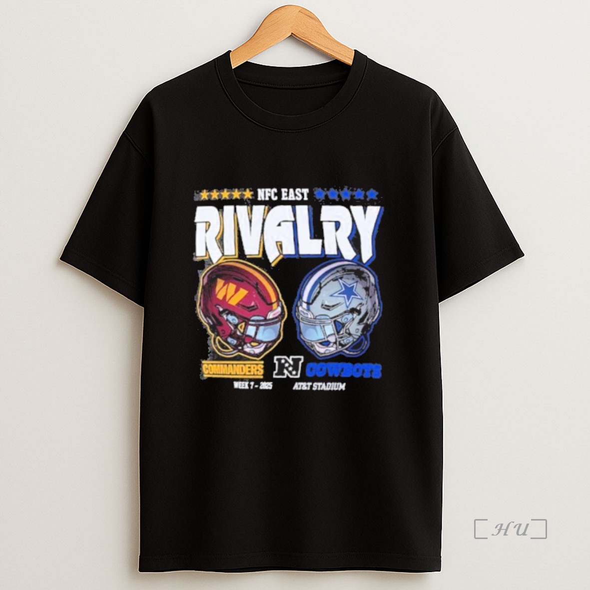 Officials Nfc Rivalry 2025 Washington Commanders Vs Dallas Cowboys Sweatshirt Tee Shirt
