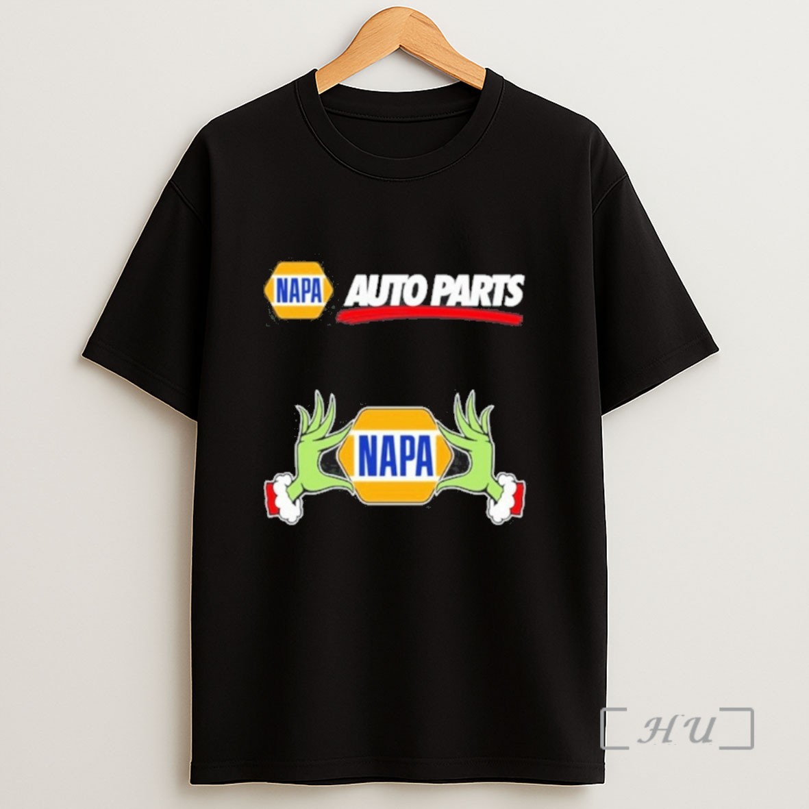 Officials Napa Logo Grinch Hand Sweatshirt Tee Shirt