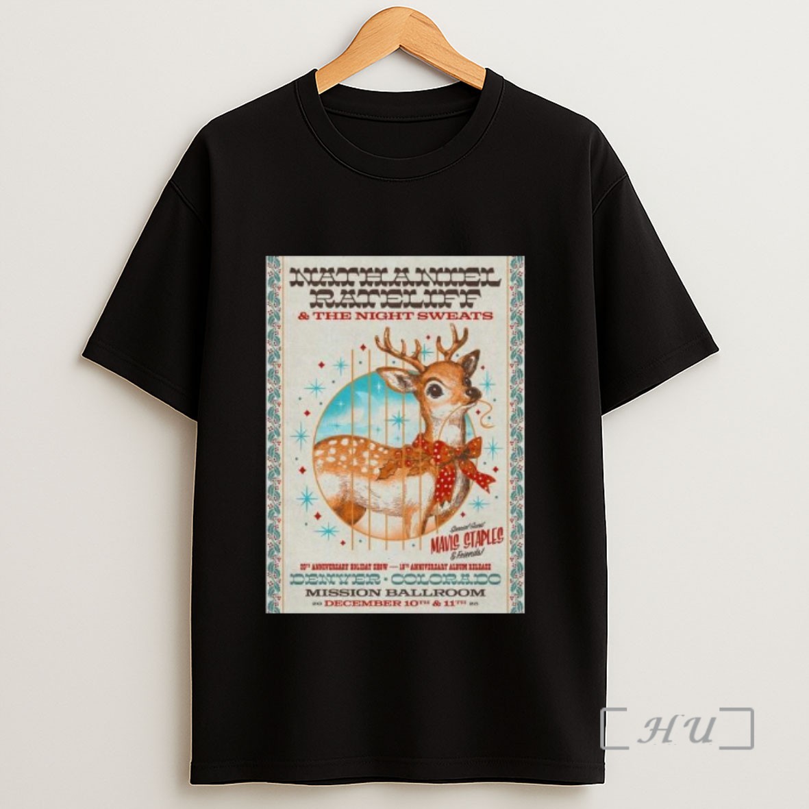 Officials Nathaniel Rateliff Night Sweats December 10 11 2025 The Mission Ballroom Long Sleve Sweatshirt Tee Shirt
