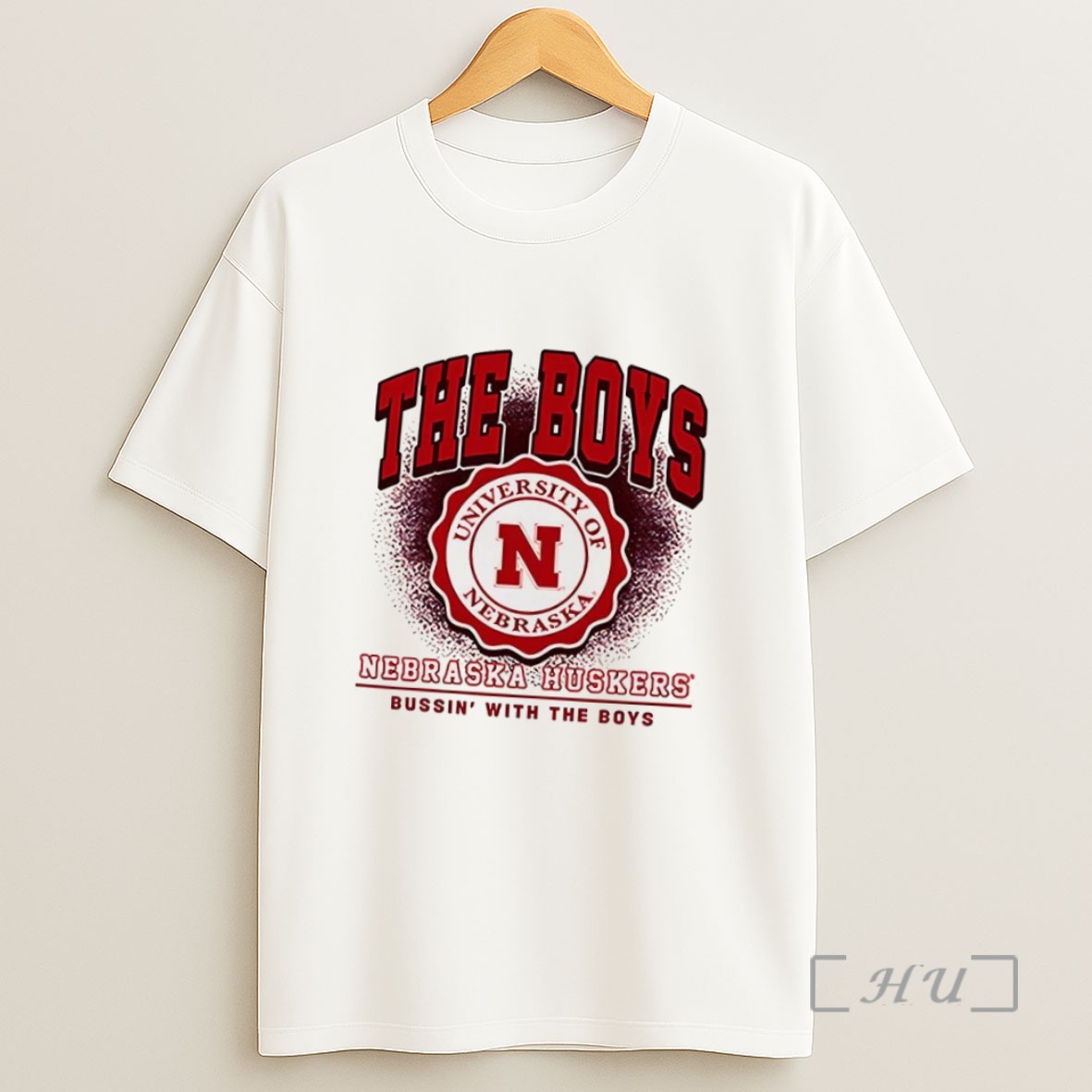 Officials Nebraska Cornhuskers Ncaa Bussin With The Boys Crest Sweatshirt Tee Shirt