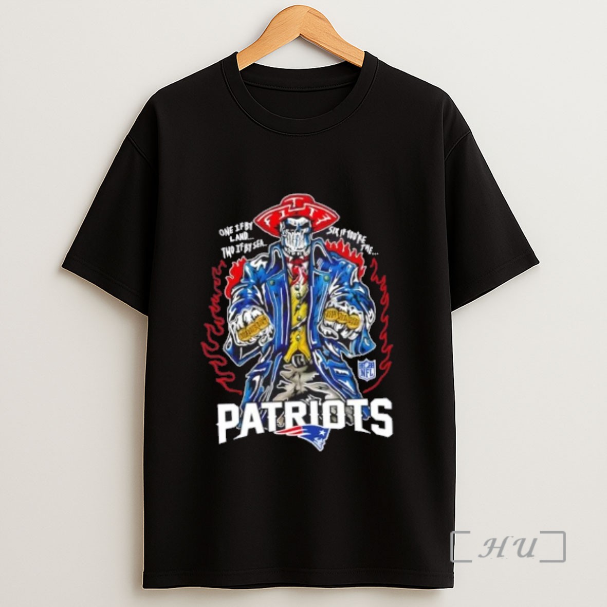 Officials New England Patriots 6 Rings Football Fire Graphic Sweatshirt Tee Shirt