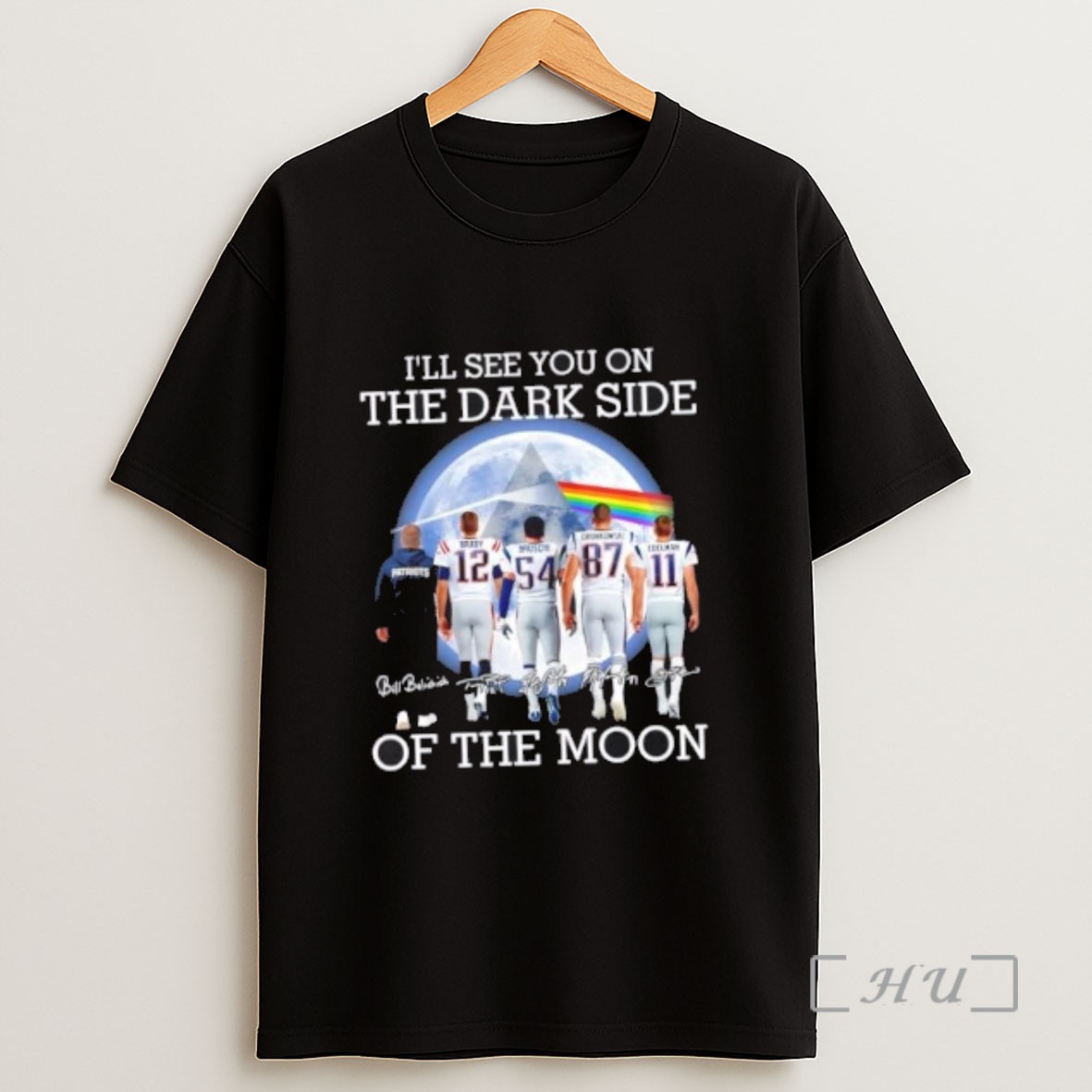Officials New England Patriots Legends Ill See You On The Dark Side Of The Moon Sweatshirt Tee Shirt