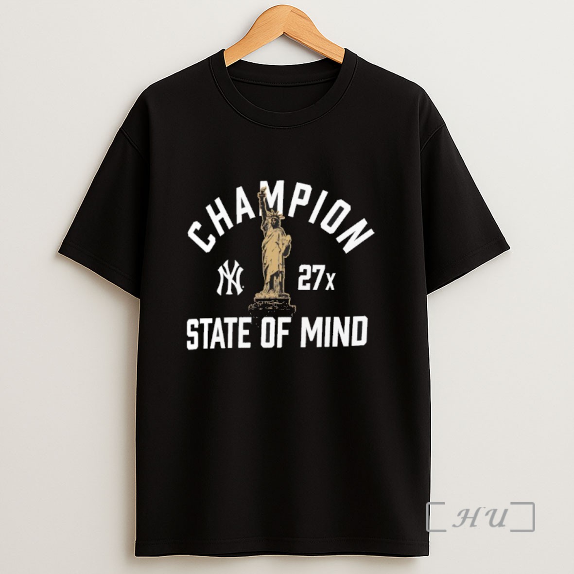 Officials New York Yankees Mlb 27x Champion States Of Mind Sweatshirt Tee Shirt