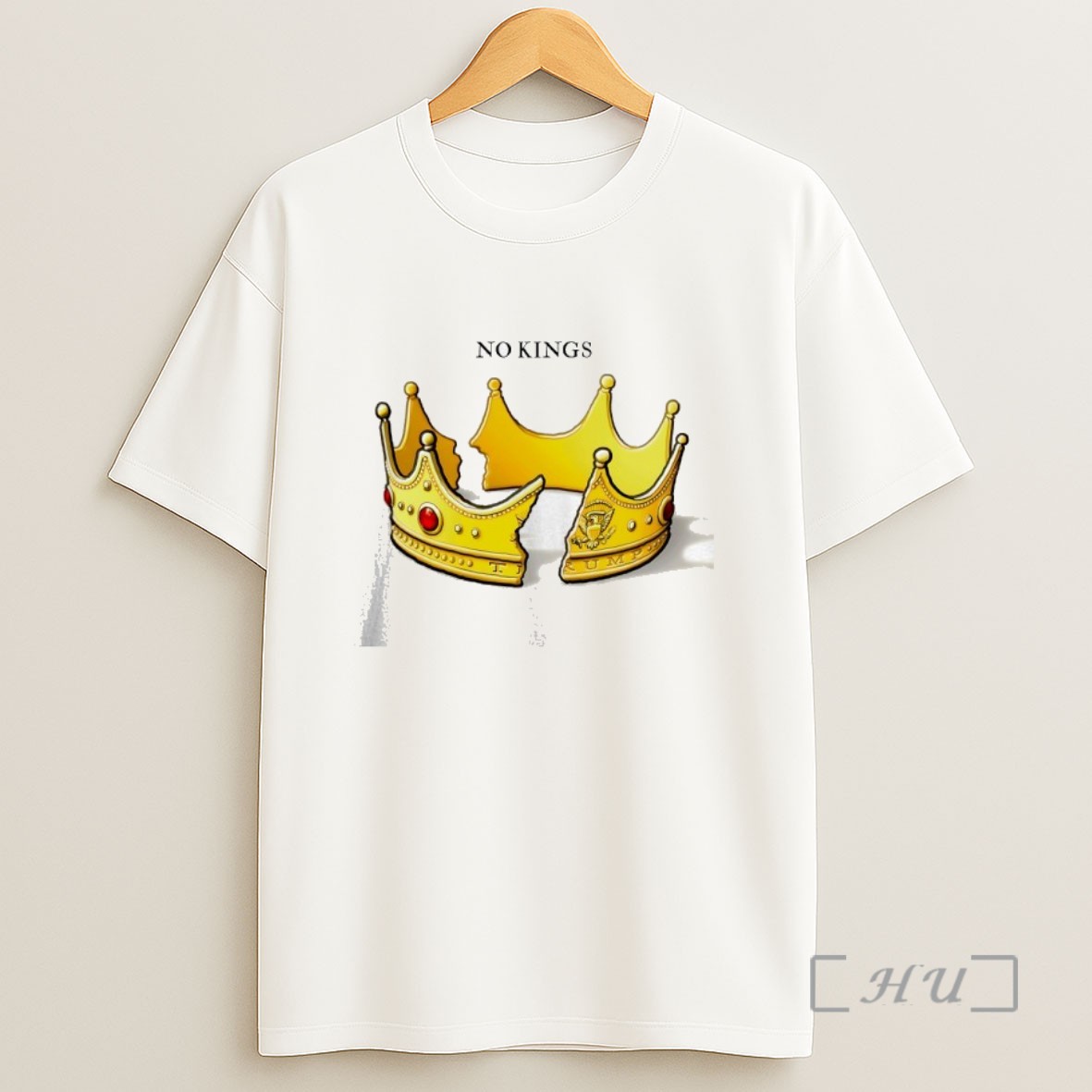 Officials No Kings Protest Broken Crown Sweatshirt Tee Shirt