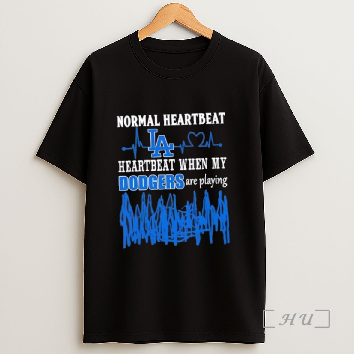 Officials Normal Heartbeat Heartbeat When My Los Angeles Dodgers Baseball Are Playing Sweatshirt Tee Shirt