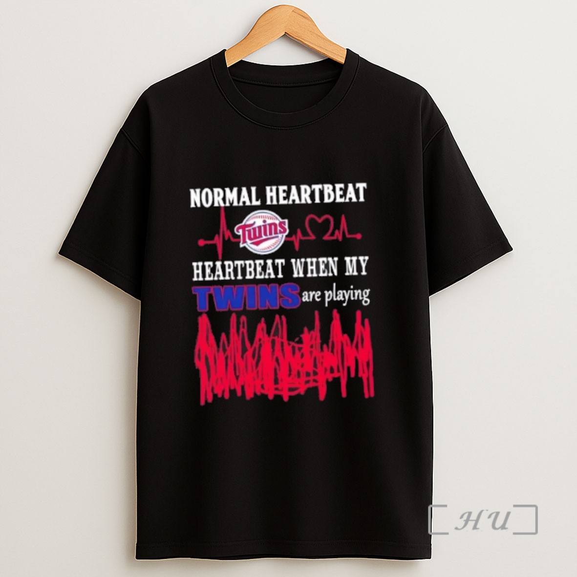 Officials Normal Heartbeat Heartbeat When My Minnesota Twins Baseball Are Playing Sweatshirt Tee Shirt