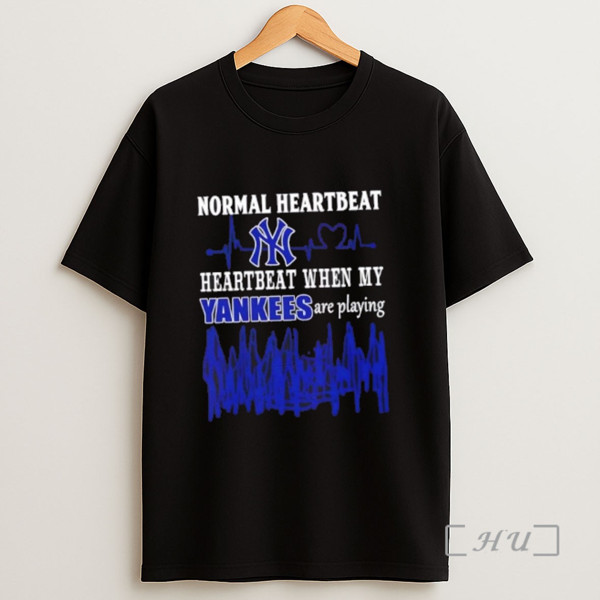 Officials Normal Heartbeat Heartbeat When My New York Yankees Baseball Are Playing Sweatshirt Tee Shirt