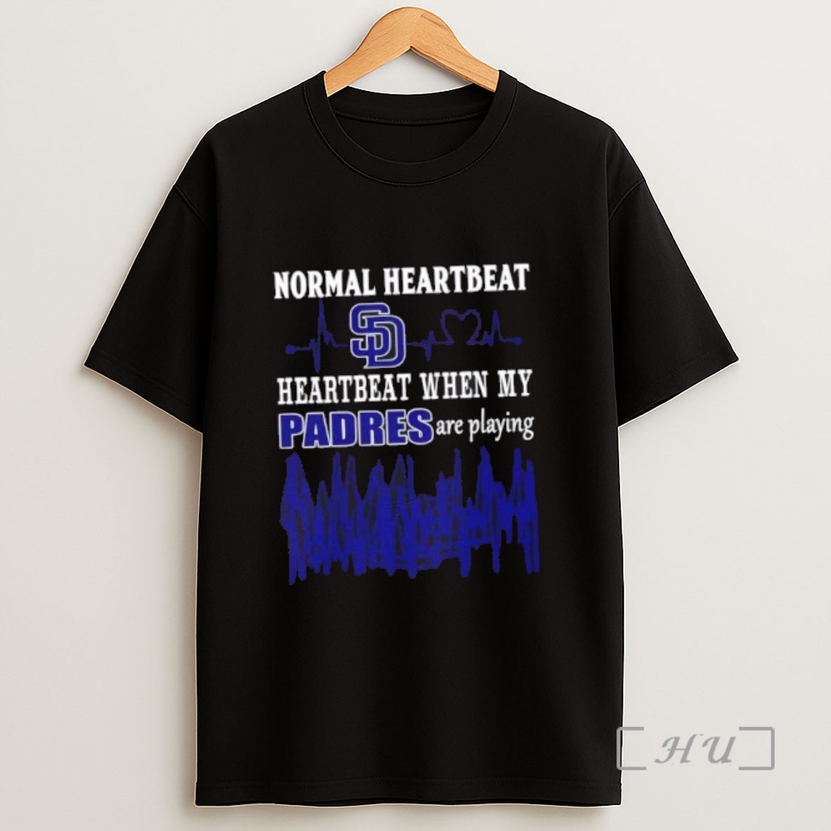 Officials Normal Heartbeat Heartbeat When My San Diego Padres Baseball Are Playing Sweatshirt Tee Shirt