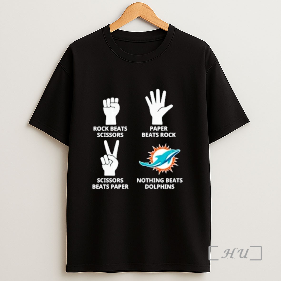 Officials Nothing Beats Miami Dolphins Ornaments Sweatshirt Tee Shirt