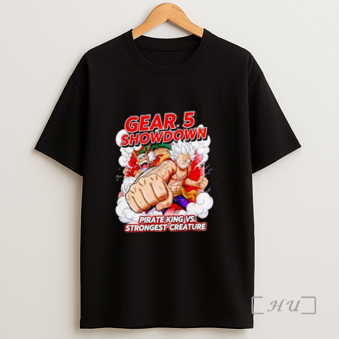 Officials One Piece Gear 5 Showdown Luffy Vs Kaido Pirate King Vs Sweatshirt Tee Shirt