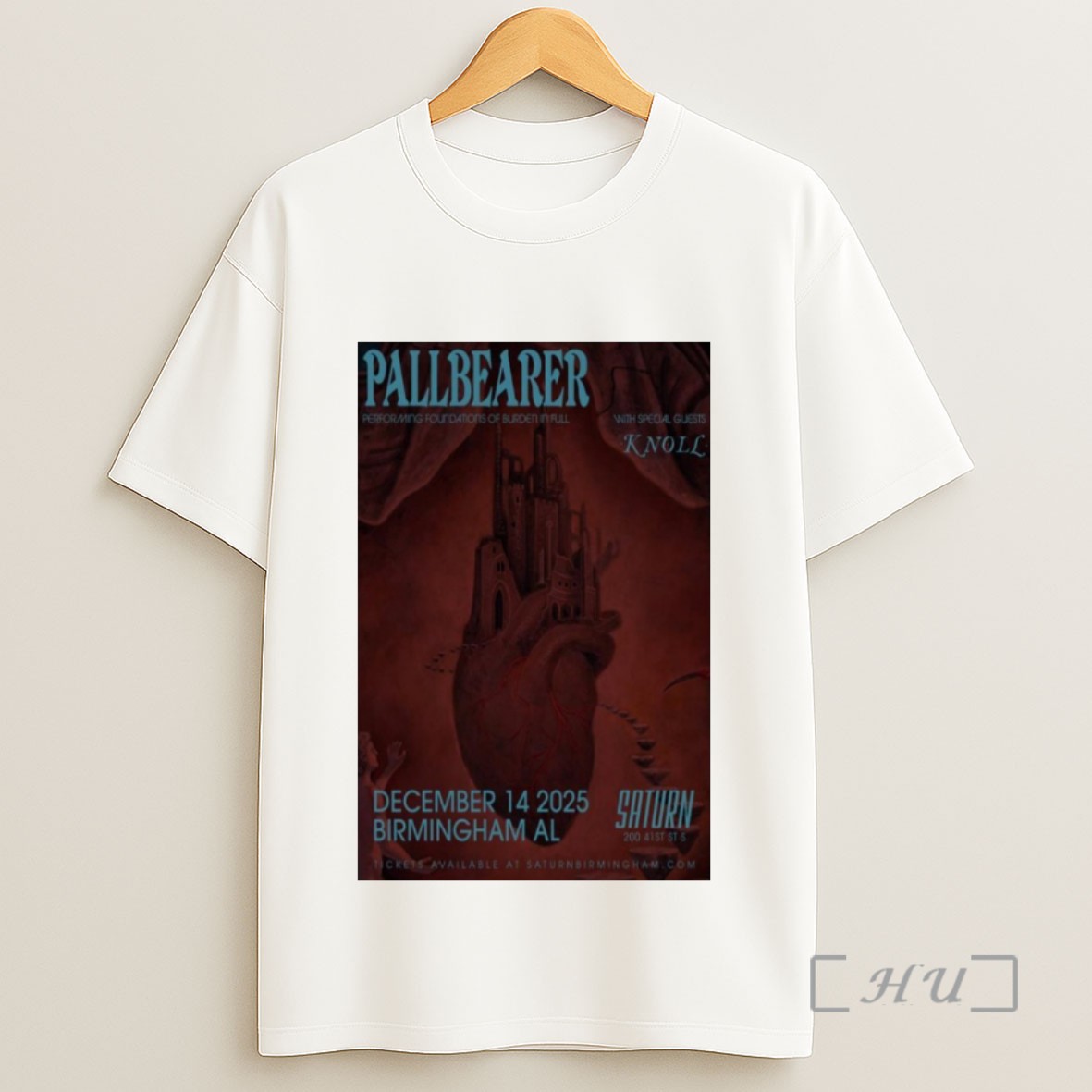 Officials Pallbearer Birmingham Al December 14 2025 Concert Sweatshirt Tee Shirt