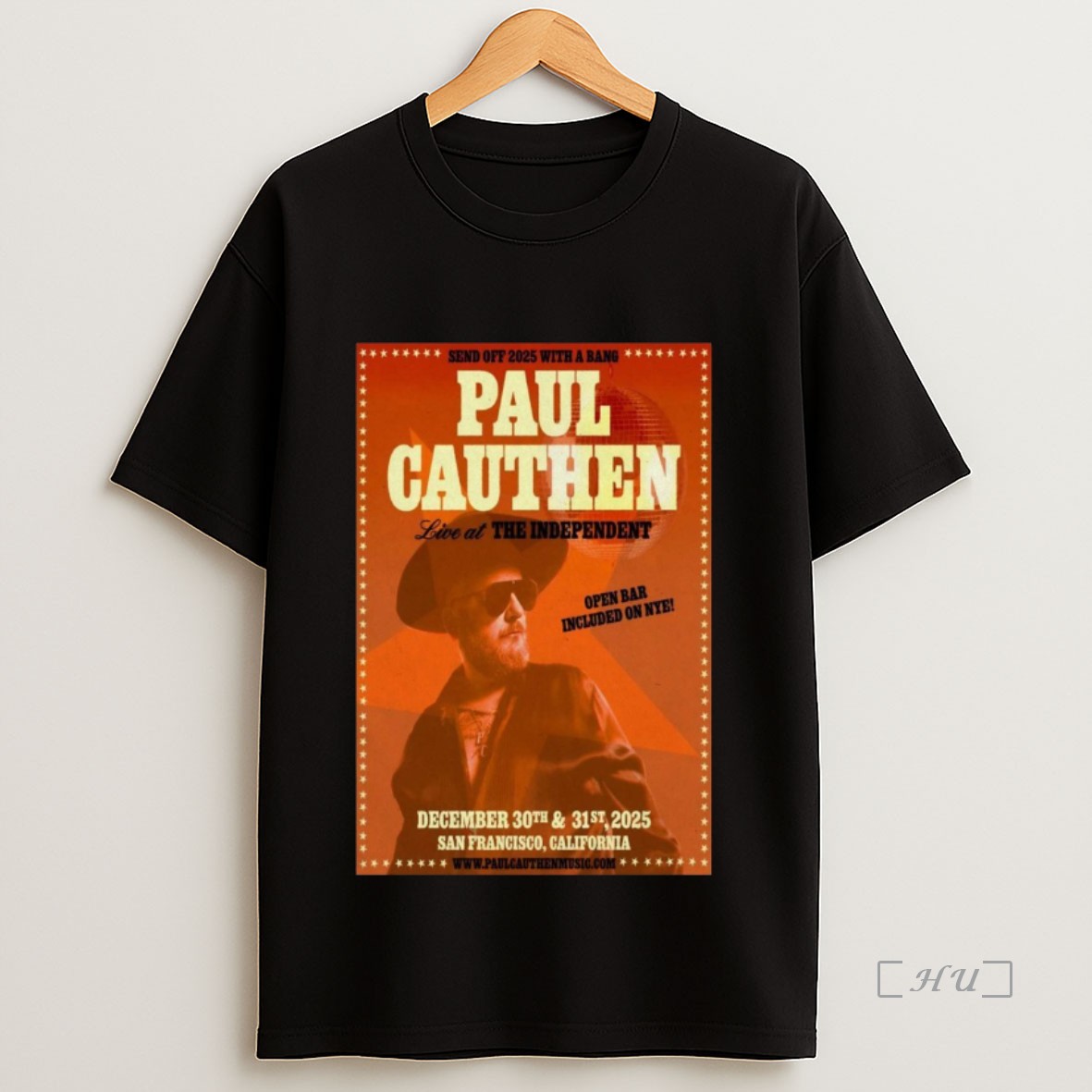 Officials Paul Cauthen At The Independent San Francisco California On Dec 30 31 2025 Sweatshirt Tee Shirt