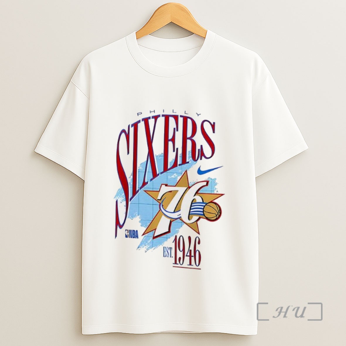 Officials Philadelphia 76ers Nba Est 1946 Classic Map Sweatshirt Tee Shirt