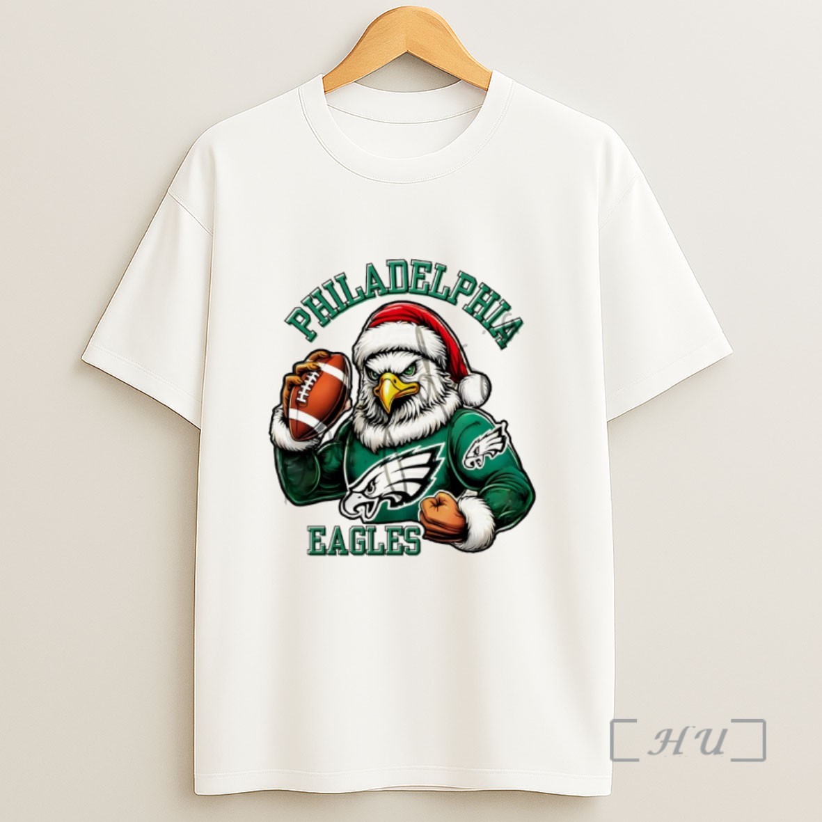 Officials Philadelphia Eagles Christmas Santa Nfl Sweatshirt Tee Shirt