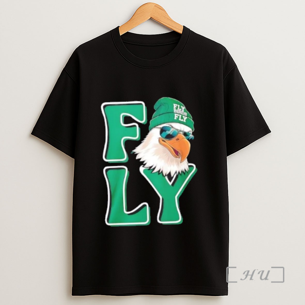 Officials Philadelphia Eagles Football Fly Birds Fly Sweatshirt Tee Shirt