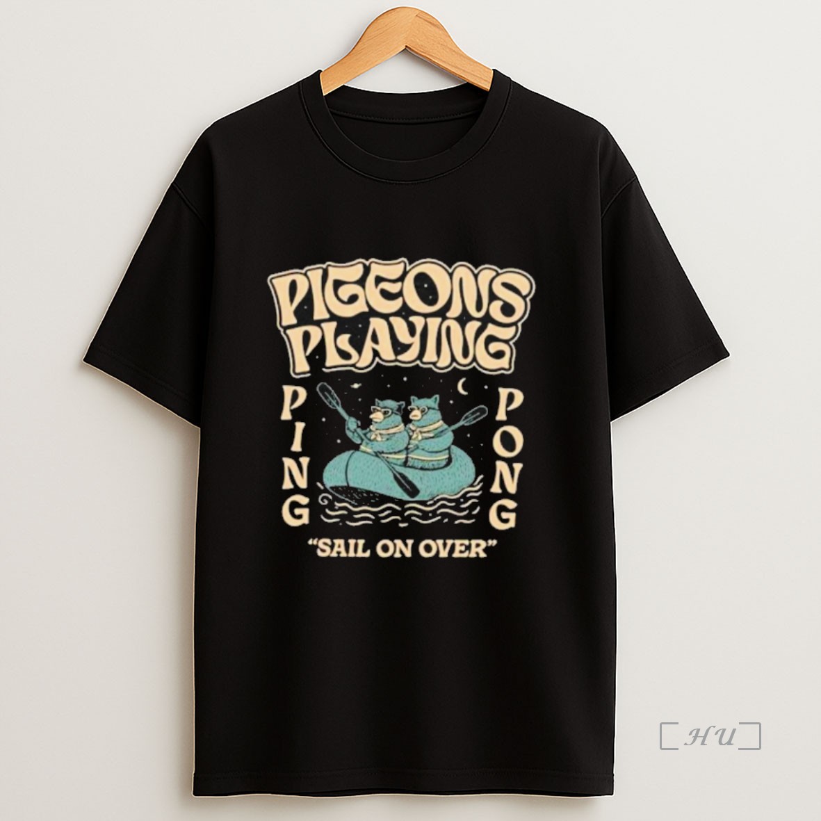 Officials Pigeons Playing Ping Pong Sail On Over Sweatshirt Tee Shirt