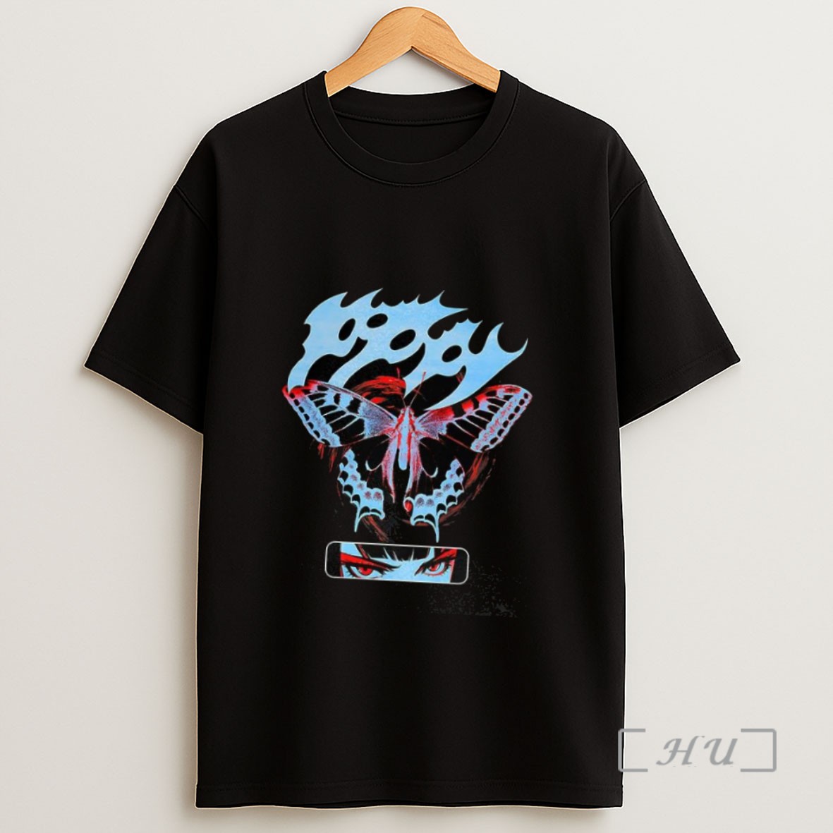Officials Poppy Butterfly Sweatshirt Tee Shirt