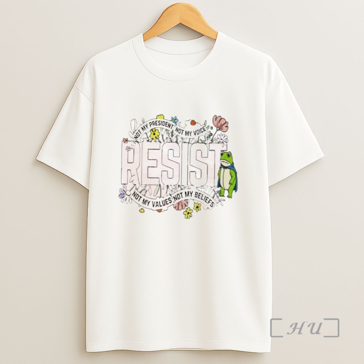 Officials Portland Frog Not My President Not My Voice Not My Values Not My Beliefs Print Sweatshirt Tee Shirt