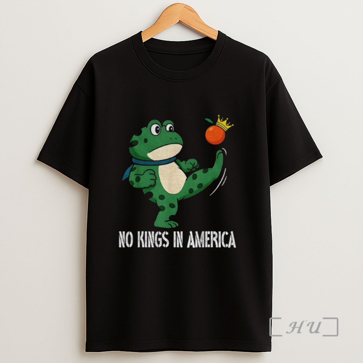 Officials Portland Frog No Kings In America Anti Trump Sweatshirt Tee Shirt