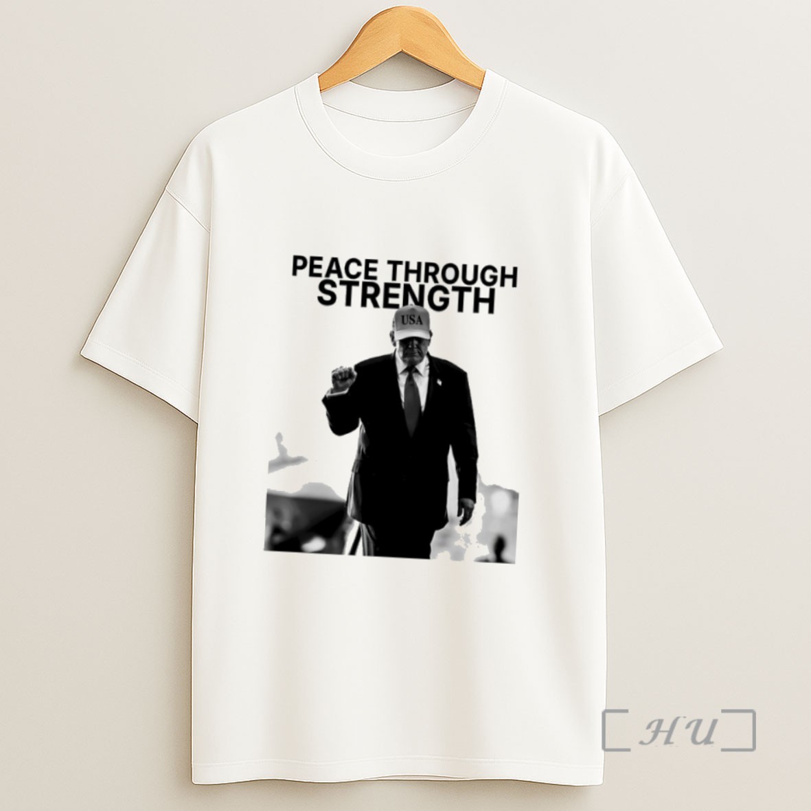Officials President Trump Peace Through Strength Sweatshirt Tee Shirt